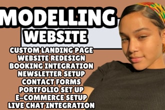 modelling website onlyfans website agency website
