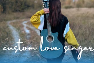 sing a unique custom country song for birthdays, get well wishes or as a gift