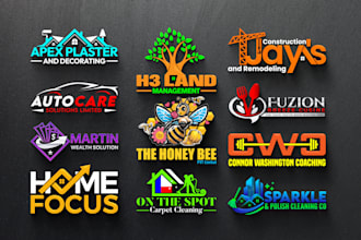 create captivating modern business logo design and redesign