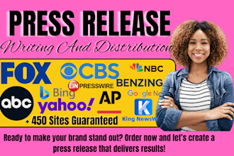 write music press release, press release, submit press release, pr distribution