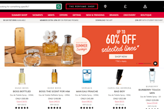 create elegant perfume shopify store fragrance cologne website perfume website