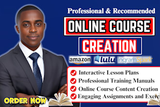 create online course content, training manual, kajabi, thinkific, curriculum