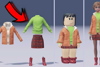 create 3d roblox ugc model roblox clothing roblox 3d model low poly