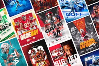 do modern sport flyer, american football, basketball, poster banner