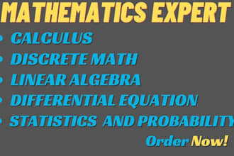tutor, mathematics, calculus, discrete math, statistics ,