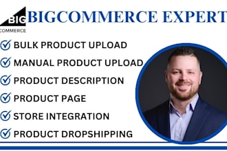 do bigcommerce bulk product upload bigcommerce product page product description
