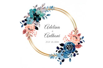 do memorable, anniversary, wedding and monogram logo with unlimited revisions