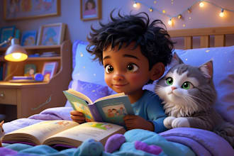 do children storybook illustration picture book illustration for children story