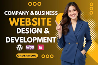create a mobile responsive company website design
