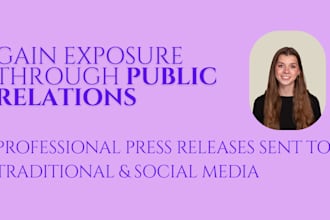send your press releases to targeted media outlets
