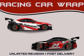 do car wrap design, itasha car, livery car wrap, van wrap,vehicle wrap sport car