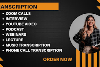 do audio, video, podcast, music, youtube video transcription