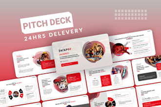 a modern, professional pitch deck for investors, startups, or creative projects