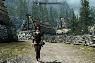 mod a skyrim model or asset, model