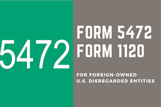 prepare and file form 5472 for your foreign owned US business