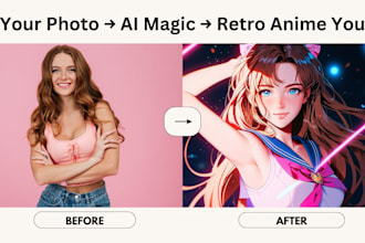 transform your photo into retro 90s anime art using ai