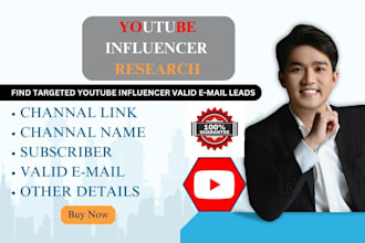 best instagram and collect youtube influencer email lists for your outreach
