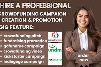 write a crowdfunding video indiegogo campaign promotion kickstarter backers list