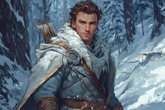 make a d and d character art and dnd art