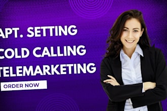 b2b cold calling telemarketing appointments setting leads geration