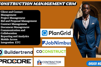 setup procore coconstruct contractor foreman buildertrend plangrid jobnimbus