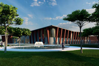 do custom interior, exterior house 3d modelling and realistic rendering