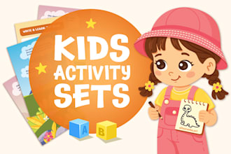 create vector illustrations for games, education, and children media