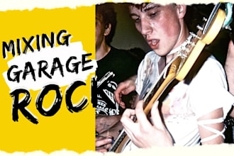 mix and master your garage rock song