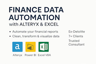 automate and optimize your data using alteryx, excel, and power bi