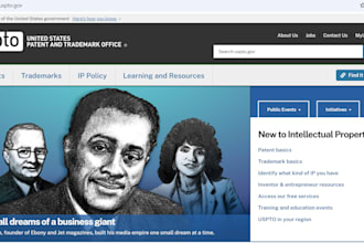 do a trademark search inside the uspto, and provide a report for filing