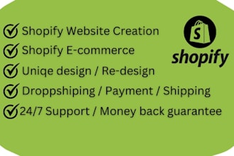 setup store, customize, and payments on your shopify website