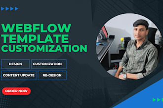customize and set up your webflow template professionally