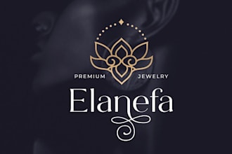 do creative classy luxury signature jewelry logo design