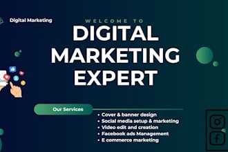 be your digital marketing expert and the best deal