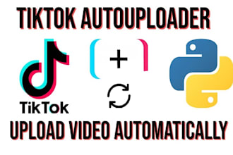 develop auto checkout bot, youtube bot, instagram bot, tiktok bot, uploader bot,