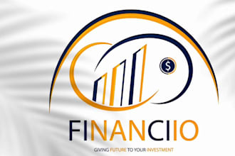 design modern financial investment insurance logo for you