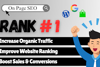 do wordpress and shopify advance onpage SEO optimization
