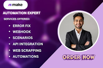 do make com automation make com scenario make com automation