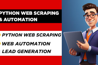 write python scripts for web scraping and automated bots