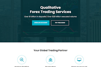 build forex trading website stock trading app broker cfd CRM p2p broker website