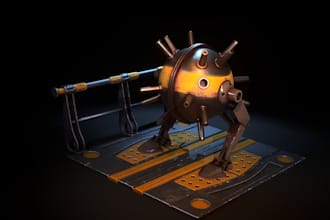 create a high quality 3d model, props and objects