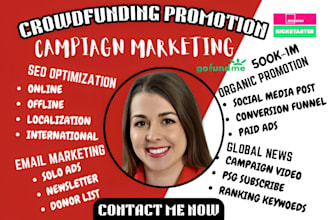 do crowdfunding campaign creation and campaign promotion gofundme kickstarter
