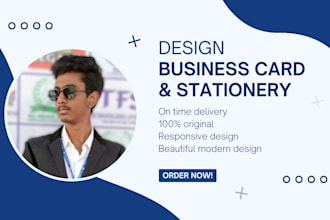 design business cards and stationery