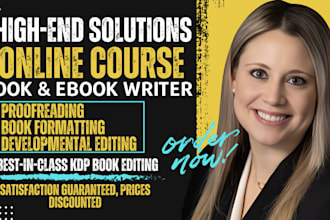 ghostwrite ebook online course content self help book writer kindle book editor