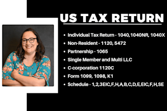 do us tax filing us tax return individual tax business tax llc tax 1040 1065
