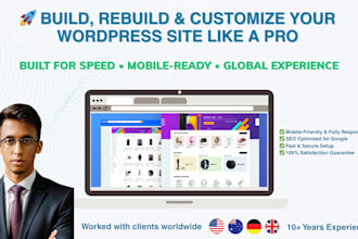 build SEO wordpress website