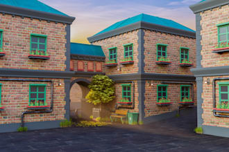 make realistic roblox map roblox builder roblox model roblox ugc in blender