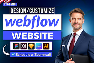 develop a webflow professional website, convert figma to webflow