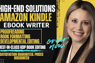 be your ebook ghostwriter, amazon kindle book editor, christian ebook writer