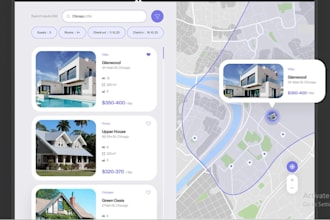 build real estate app, shortlet apartment rental apps, airbnb clone app